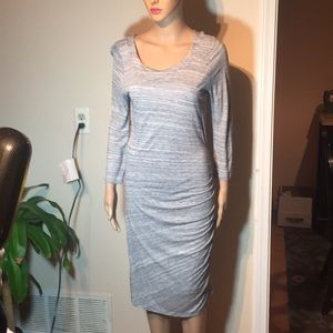 Banana republic grey dress NWT